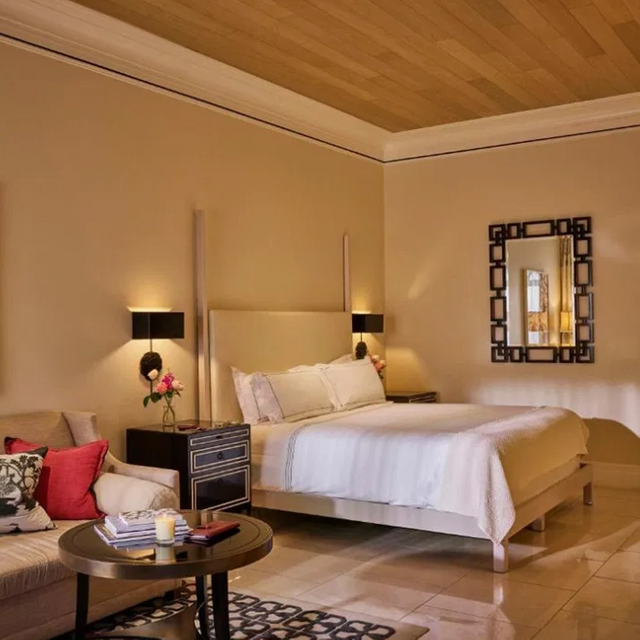 شقة فندق ستار منجد النسيج الأسرة قاعدة فندق كينغ بوم غرفة الأثاث