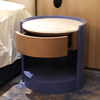 غرفة فندق Nightstand Furniture تخصيص فندق
