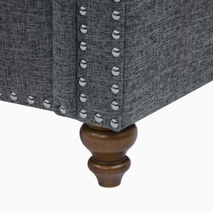 غرفة المعيشة غرفة نوم فندق عميق مصمم خصيصًا على الطراز الأمريكي من النسيج المفروم من نوم 3 مقعد أريكة