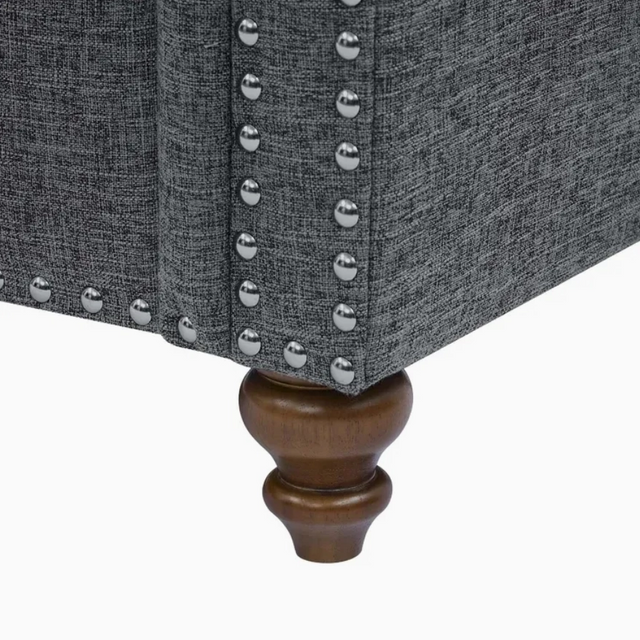 غرفة المعيشة غرفة نوم فندق عميق مصمم خصيصًا على الطراز الأمريكي من النسيج المفروم من نوم 3 مقعد أريكة